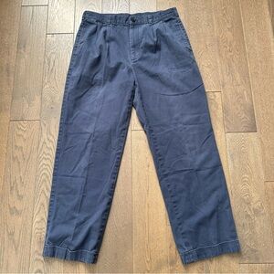 Brooks Brothers Dark Blue 346 Chinos W35 L32